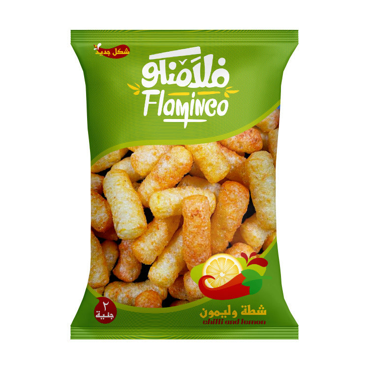 2 L.E Chili & Lemon / شطة والليمون Flaminco Snacks